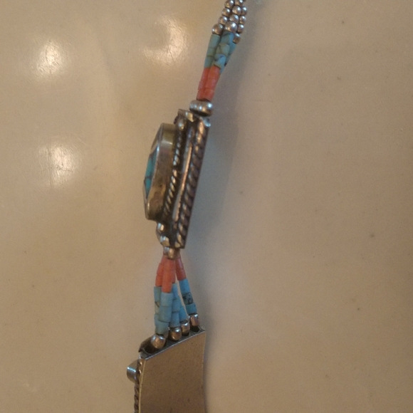 Turquoise Silver Bracelet - Picture 7 of 8